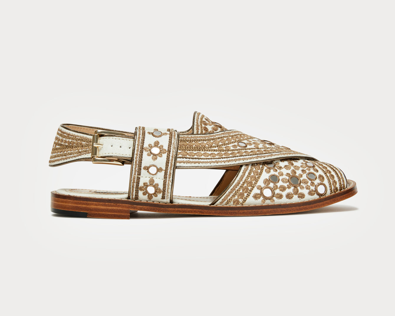 The Balochi – Brown-Caplait Shoes
