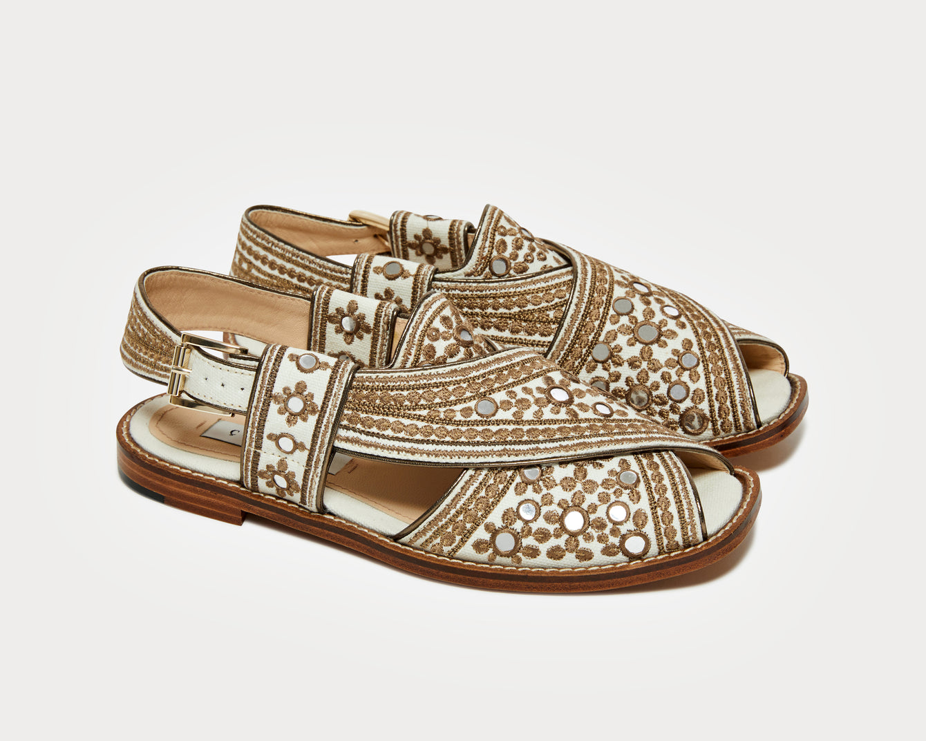 The Balochi – Brown-Caplait Shoes