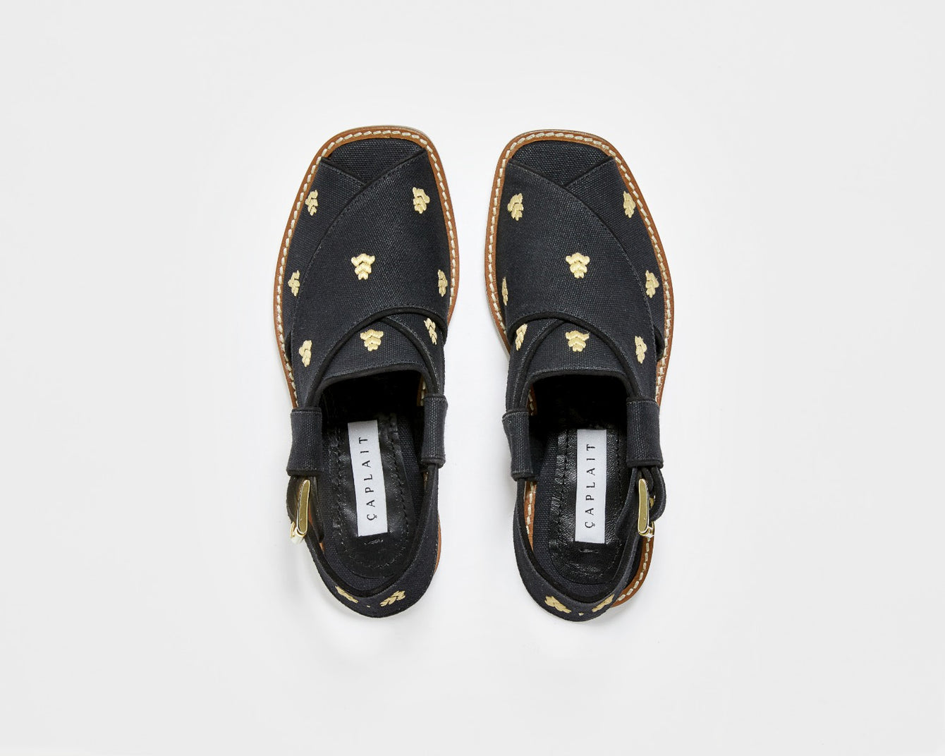 The Jisti - gold-Caplait Shoes