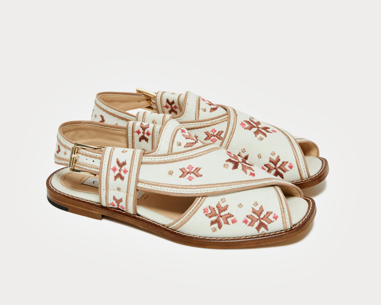 The Swati – Beige-Caplait Shoes