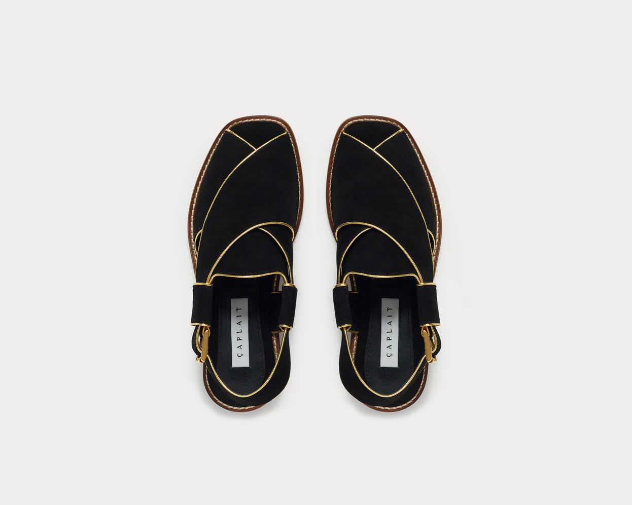 The Hara – Black/Gold-Caplait Shoes